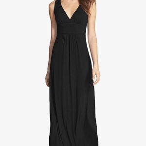 Chic Black Sleeveless Maxi Dress
